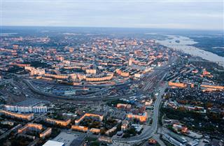 Панорама города Новосибирска